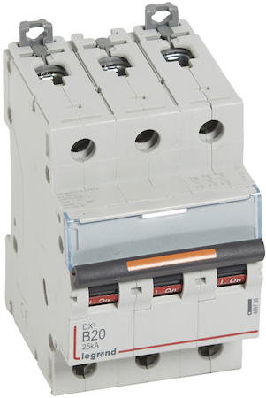 Legrand 409730 Авт.выкл.DX3 B20 3П 25kA