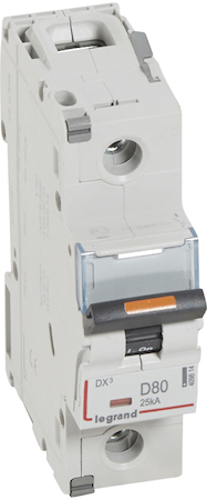 Legrand 409814 Авт.выкл.DX3 1П D80A 25кА