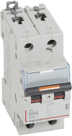 Legrand 409868 Авт.выкл.DX3 2П MA4A 25кА