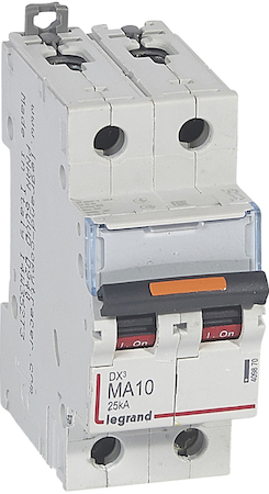 Legrand 409870 Авт.выкл.DX3 2П MA10A 25кА