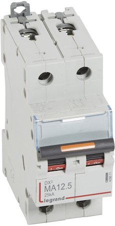 Legrand 409871 Авт.выкл.DX3 2П MA12,5A 25кА