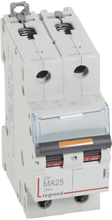Legrand 409873 Авт.выкл.DX3 2П MA25A 25кА