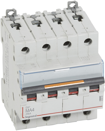 Legrand 409888 Авт.выкл.DX3 4П MA4A 25кА