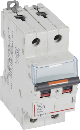 Legrand 409914 Авт.выкл.DX3 Z20A 2П 25kA