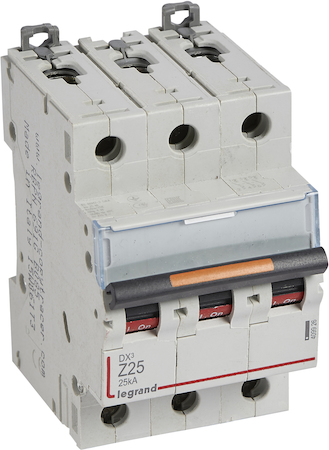 Legrand 409926 Авт.выкл.DX3 Z25A 3П 25kA
