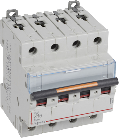 Legrand 409935 Авт.выкл.DX3 Z16A 4П 25kA
