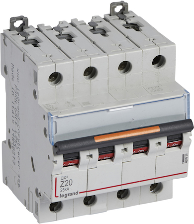 Legrand 409936 Авт.выкл.DX3 Z20A 4П 25kA