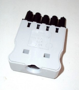 Legrand 034108 Гнездо 5П, черный