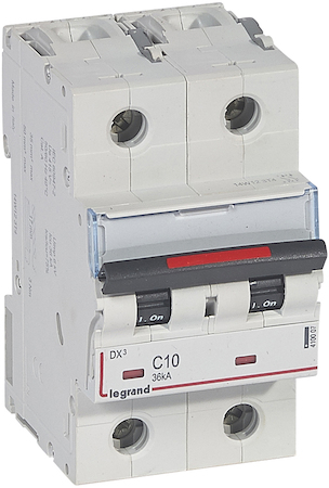Legrand 410007 Авт.Выкл.DX3 2П C10A 36кА