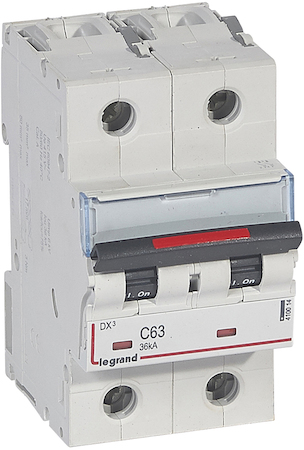 Legrand 410014 Авт.Выкл.DX3 2П C63A 36kA