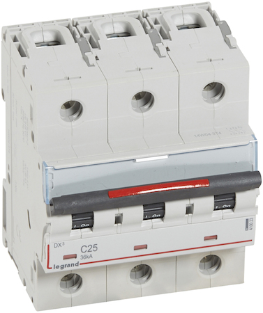 Legrand 410023 Авт.Выкл.DX3 3П C25A 36кА