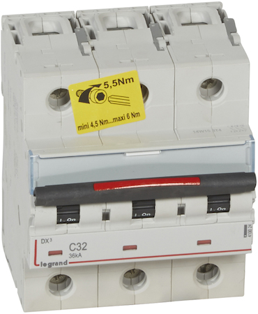 Legrand 410024 Авт.Выкл.DX3 3П C32А 36кА