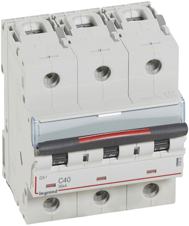 Legrand 410025 Авт.Выкл.DX3 3П C40A 36кА