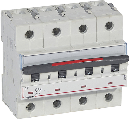 Legrand 410040 Авт. Выкл. DX3 63A 4п 36кА