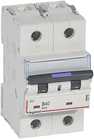 Legrand 410102 DX3 авт.выкл. 50кА 40А 2п B