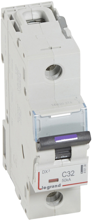 Legrand 410138 DX3 авт.выкл. 50кА 32А 1п C