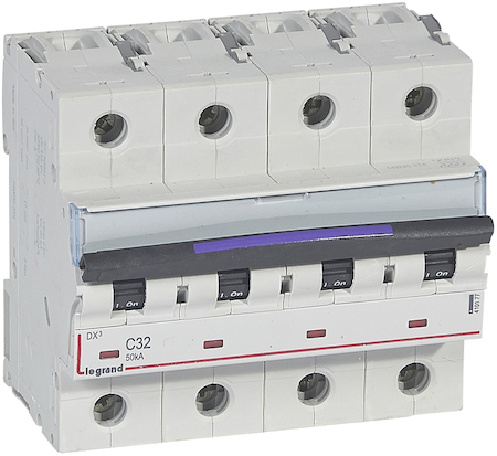 Legrand 410177 DX3 авт.выкл. 50кА 32А 4п C