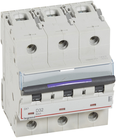 Legrand 410216 DX3 авт.выкл. 50кА 32А 3п D