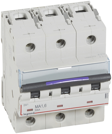 Legrand 410246 DX3 авт.выкл. 50кА 1,6А 3п MA