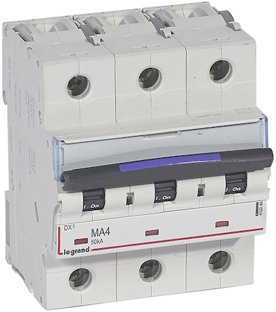 Legrand 410248 DX3 авт.выкл. 50кА 4А 3п MA
