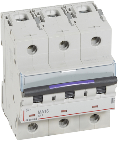 Legrand 410252 DX3 авт.выкл. 50кА 16А 3п MA