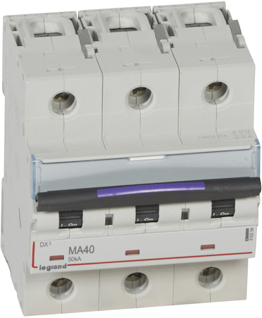 Legrand 410254 DX3 авт.выкл. 50кА 40А 3п MA