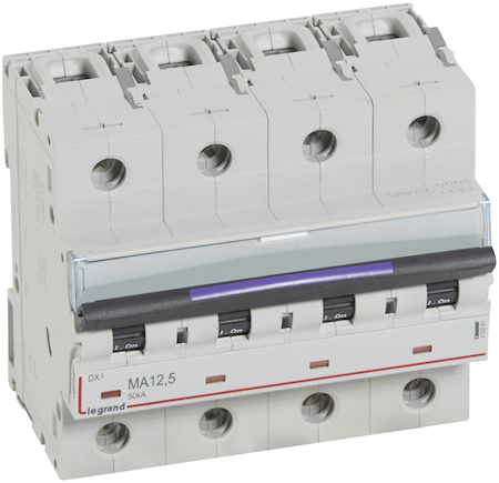Legrand 410261 DX3 авт.выкл. 50кА 12,5А 4п MA