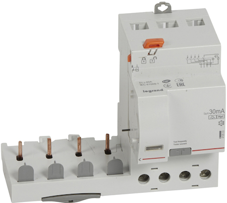Legrand 410533 Диф.блок DX3 40A 4П F 30mA