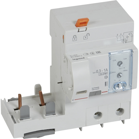 Legrand 410583 Диф.блок DX3 63A 2П Hpi регул.