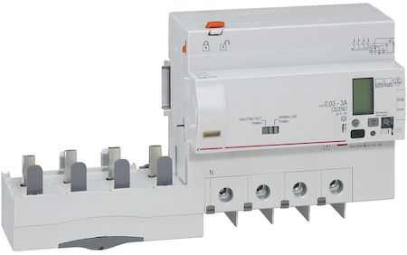 Legrand 410659 Диф.бл.DX3 изм.цнтр.125A 4ПF