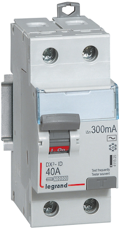 Legrand 411525 ВДТ DX3 2П 40А 300мА-AC