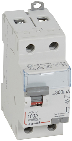 Legrand 411528 ВДТ DX3 2П 100А 300мА-AC