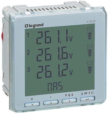 Legrand 412052 Мультиметр для монтажа на дверь шкафа