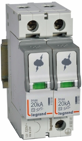 Legrand 412221 УЗИП T2 20KA 2P