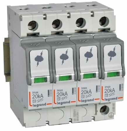 Legrand 412223 УЗИП T2 20KA 4P