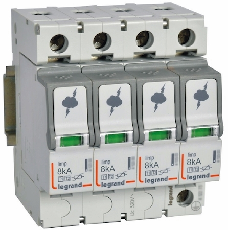 Legrand 412253 УЗИП T1+T2 8KA 4P
