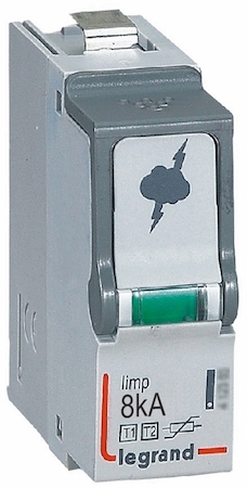 Legrand 412302 Сменный модуль T1+T2 8KA
