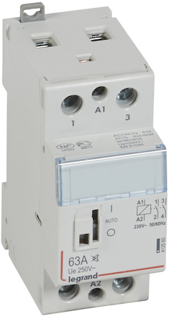 Legrand 412560 CX3 Кон.230V 2НО 63А бесш./руч