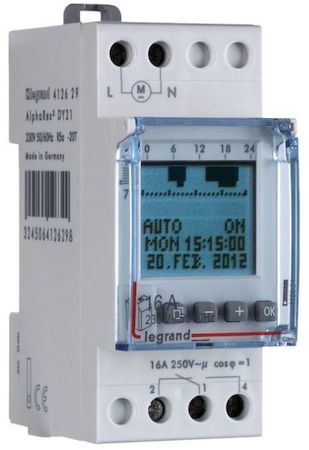 Legrand 412629 Таймер годовой 1 выход 230В