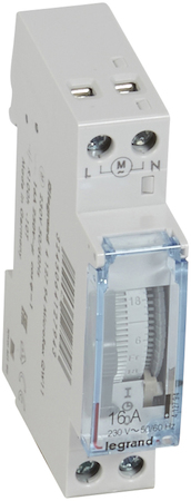 Legrand 412794 Программируемый недельный таймер HEBDO 1 MOD+B