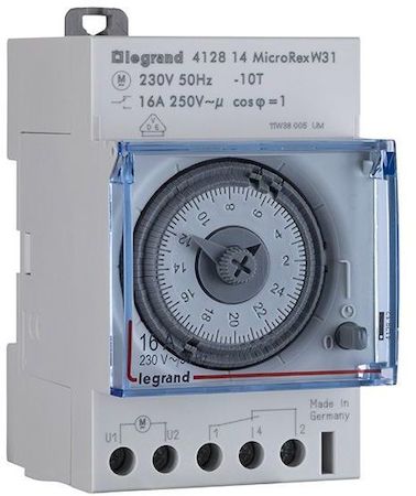Legrand 412814 Программируемый ежедневный таймер 3М 230В