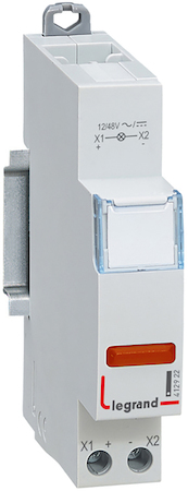 Legrand 412922 CX3 Лампа индик.1xLED кр.12/48В ~/=