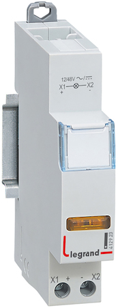 Legrand 412923 CX3 Лампа индик.1xLED жёлт.12/48В ~/=