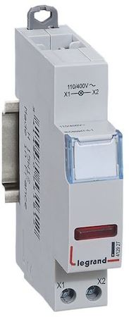 Legrand 412927 CX3 Лампа индик. 1xLED кр.110/400В ~