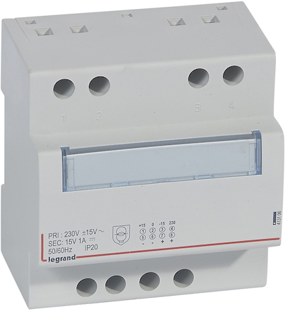 Legrand 413106 CX3 Источник питания 1Ф 15В 15Ватт