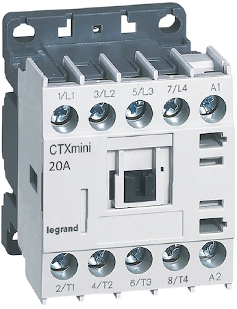 Legrand 417144 Конт.CTX3 4П 4НО 20А ~110Vмини