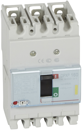 Legrand 420001 АВТ.ВЫКЛ.DPX³ 160 3P 25А 16kA