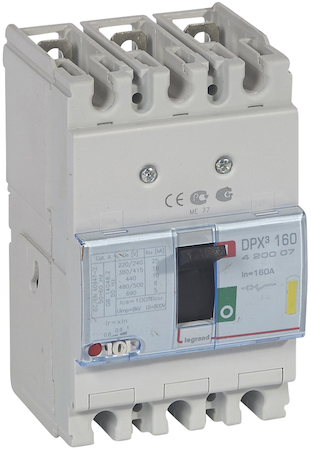 Legrand 420007 АВТ.ВЫКЛ.DPX³ 160 3P 160А 16kA
