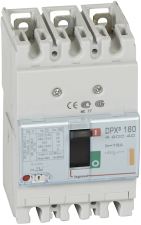Legrand 420040 АВТ.ВЫКЛ.DPX³ 160 3P 16А 25kA
