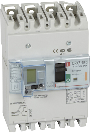 Legrand 420077 ДИФ.АВТ.DPX³ 160 4P 160А 25kAЭ